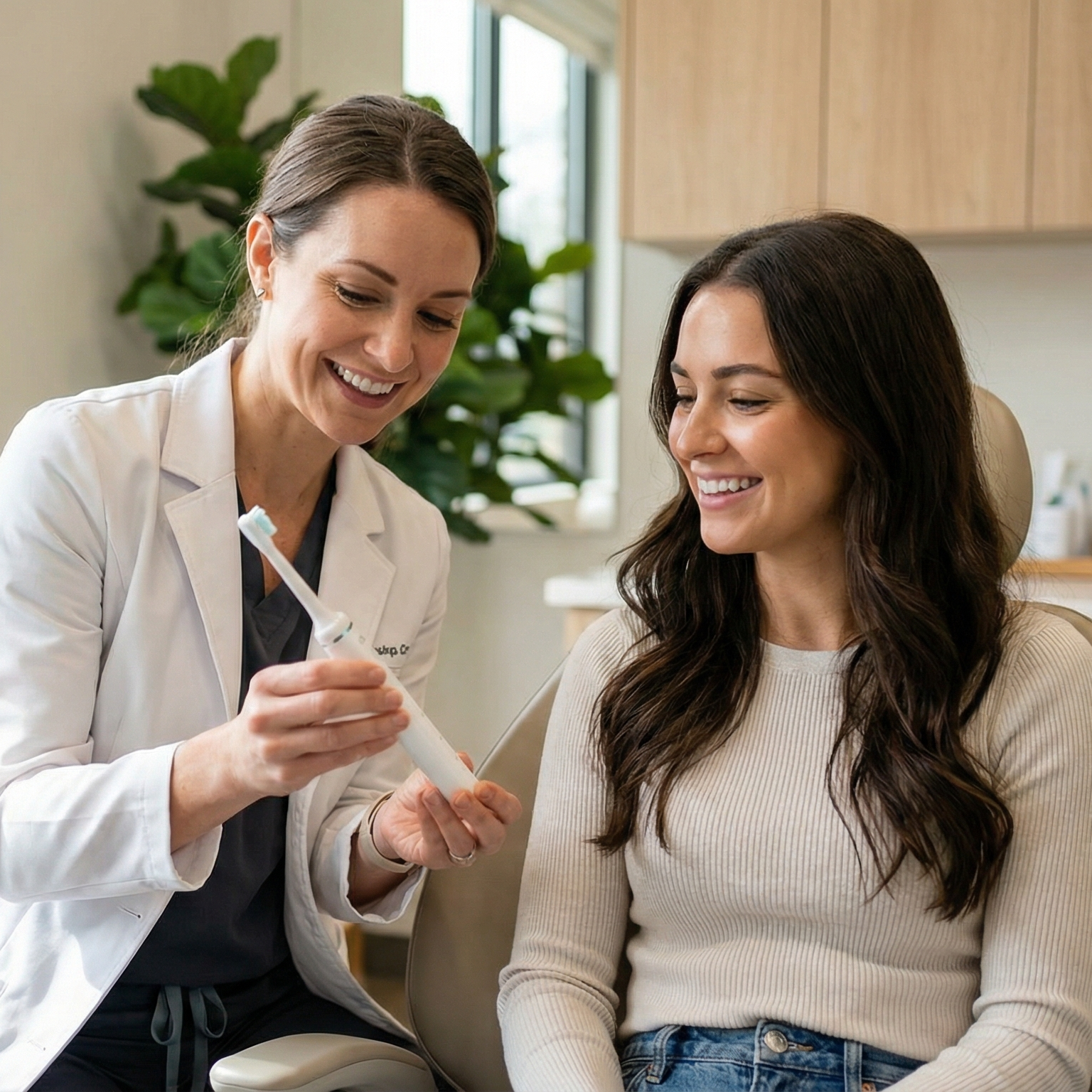 Il movimento raccomandato dai dentisti.