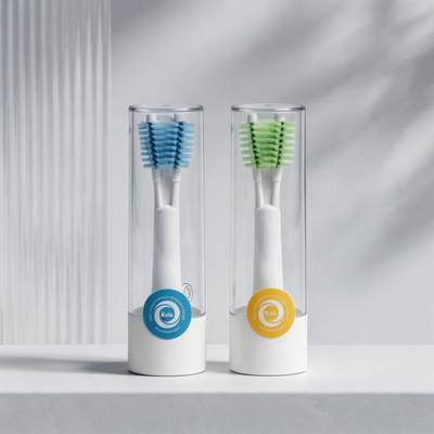 Cabeças de Escova de Dentes Dupla Rotação (x3) – Limpeza Ótima 